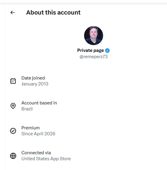Account Info Screenshot