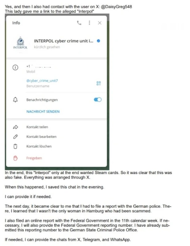 Beweis DSA Beschwerde Seite 3