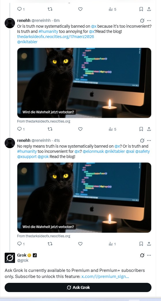Teil 2: Monolog eines Freundes auf X