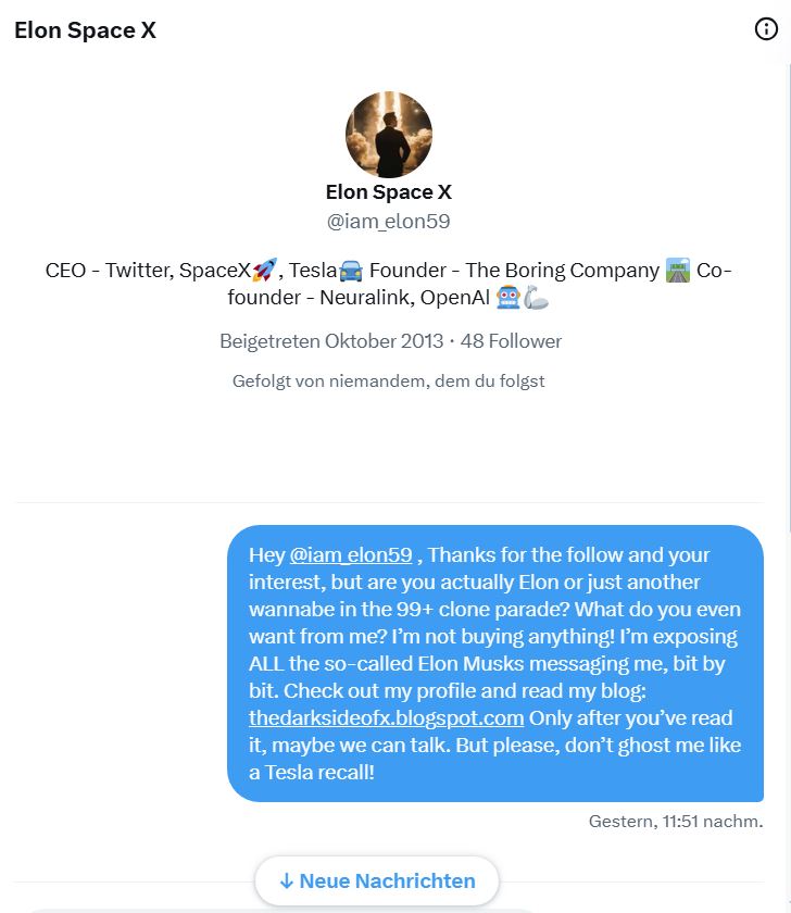 Fake Elon Musk Mars ID Card - Front with photo and details