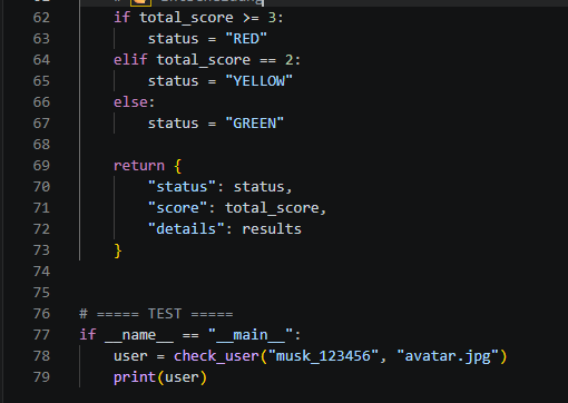 Ausschnitt meines Python-Tools in VS Code